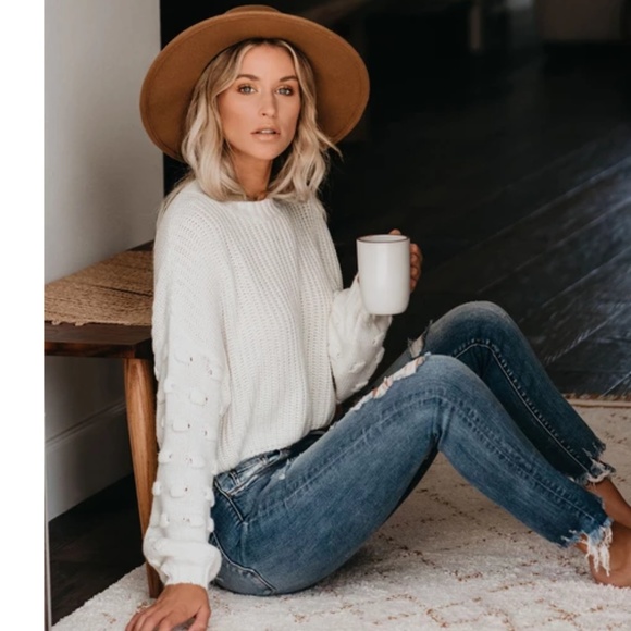 KIMBER Cropped Knit Sweater - Picture 8 of 8